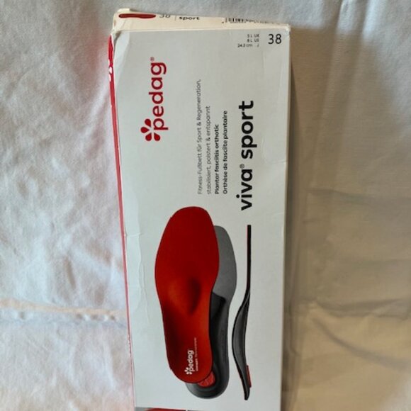 Pedag Viva Sport shoe insert insoles brand new in box NIB 1 pair - Picture 2 of 8